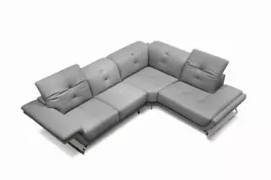 Multifunktion Couch Ecksofa Medien TV Sofa Couch Ledersofa Wohnlandschaft Sofort - Bild 1 von 2