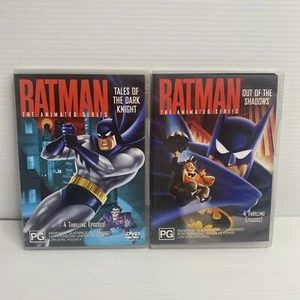 Batman The Animated Series Vol 2 Tales of Dark Knight Vol 3 Out Of Shadows DVDS - Picture 1 of 16