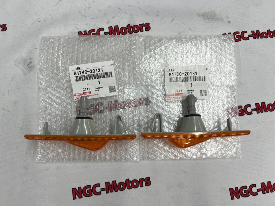 原始设备制造商 丰田 Celica Corona A70 SUPRA 右握 LH 套装 灯 ASSY 侧旋转信号 全新 — 第 1/4 张图片