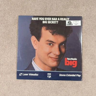 BIG (Laser Videodisc) Tom Hanks Stereo Extended Play. New. Sealed - Image 1 of 4