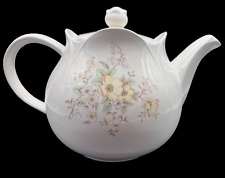Vintage Rare James Sadler Teapot Dogwood Floral Pattern Rosebud Top c1937+