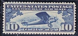 MINT NEVER HINGED US #C10 AIR MAIL WITH XF/SUPERB CENTERING CV$12.50 - Picture 1 of 2