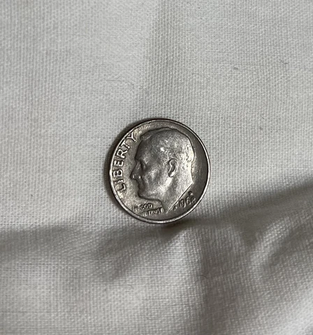 1968 D Roosevelt Dime Cover