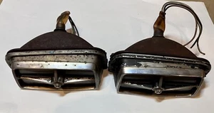 1969 1970 Ford Mustang Mach 1 Parking Lights Fog Lamps OEM - Picture 1 of 8