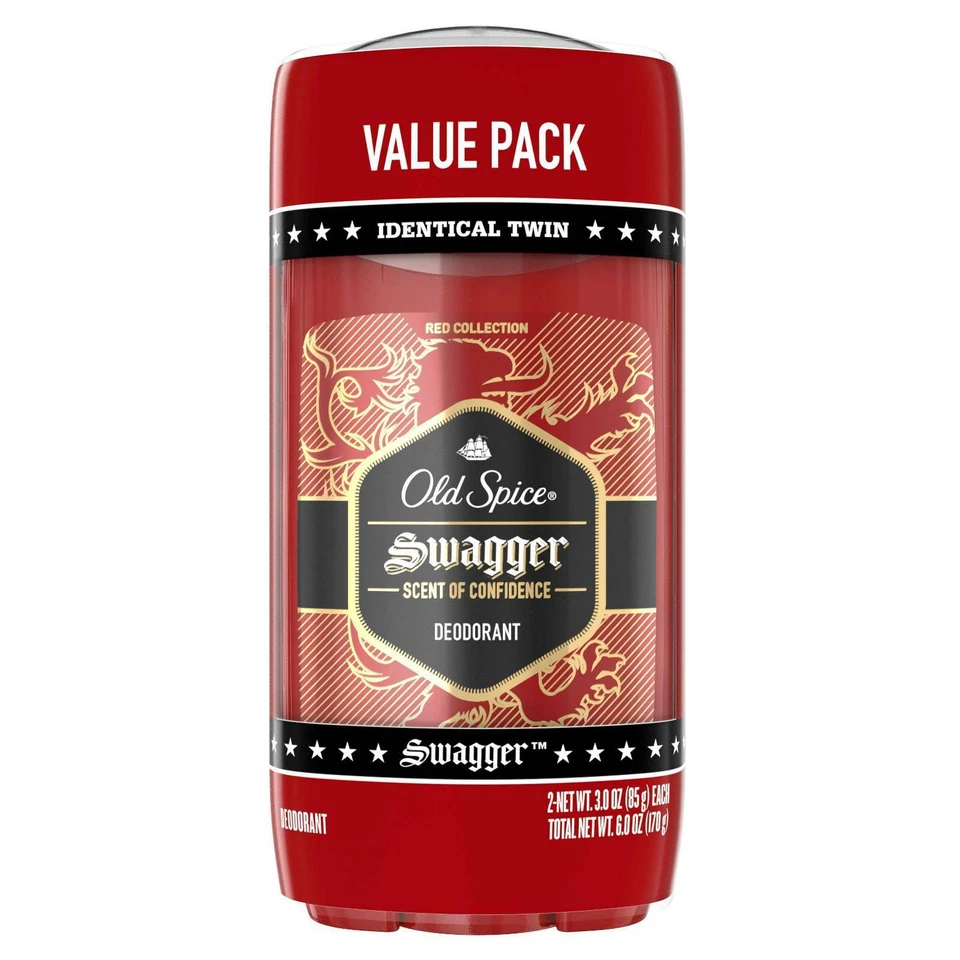 Old Spice Red Zone Collection Swagger Scent Deodorant 2 Count