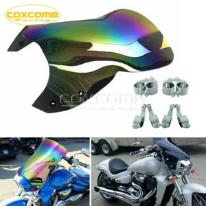 Fork Sport Iridium Wndshield Wind Deflector For Suzuki Boulevard M109R M50 M90 - Bild 1 von 12