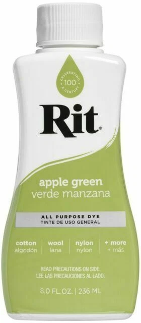Rit Dye Liquid - 8oz (Apple Green)