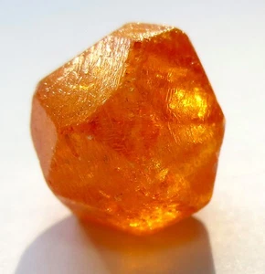 15.83 Carati Naturale Crudo Grezzo Cuttable Spessartite Granato - Imagen 1 de 3