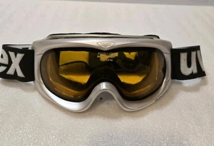 UVEX Double Lens SnowFire II Ski/Snowboarding Goggles - Silver - Picture 1 of 9