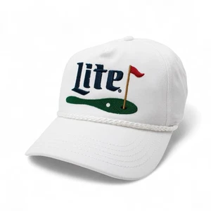 American Needle offiziell lizenzierte Miller LITE Golfmütze, bestickte Seilmütze, - Bild 1 von 6