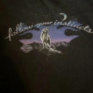 Vintage Harley Davidson Shirt Mens M Black Cotton Ft Lauderdale - Picture 1 of 8