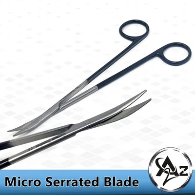 SuperCut Steven Tenotomy Scissors 7" Curved Surgical Instruments German Grade - Image 1 of 3