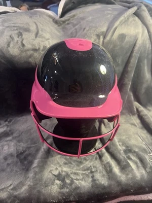 Rip-It Vision Pro Softball Batting Helmet Pink/Black Size S/M 6-6 7/8 EUC - Image 1 of 4