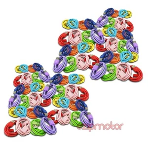 LOT 80 3FT USB SYNC POWER CHARGER CABLES IPHONE IPOD TOUCH CLASSIC NANO IPAD NEW - Bild 1 von 1