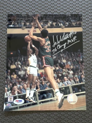 Jo Jo White Signed Autograph 8x10 Photo Celtics "1976 Champ MVP" PSA DNA - Image 1 of 3