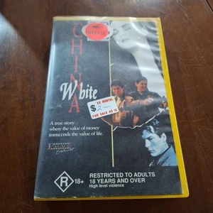 China White ▪ Cinta VHS 1991 Billy Drago, Russell Wong Cassette  - Imagen 1 de 5