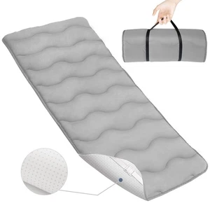 Quilted Foam Cot Mattress Pad, 30"x75" Breathable & Comfortable, Non-Slip Cam... - Bild 1 von 6