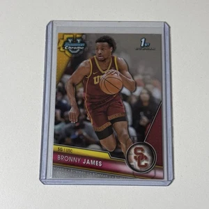 2023-24 Bowman University Chrome Bronny James #95 Rc - Bild 1 von 2
