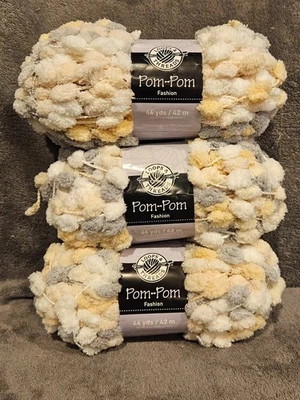 Lote mixto de 3 bucles e hilos Pom-Pom hilo Naturals Foto 1 de 2