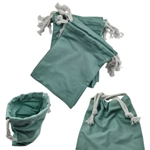 10x Stoffbeutel mit Kordelzug 21x15 cm – Vielseitige Beutel für Kosmetik, Sch... - Bild 1 von 4