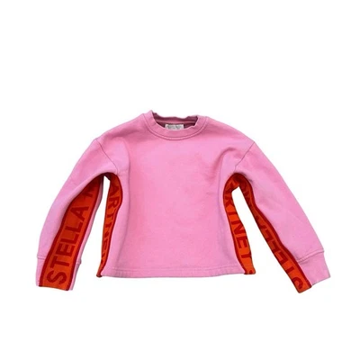 Sudadera STELLA MCCARTNEY Niños Estampado Logo en Rosa Talla 5-6 Años Foto 1 de 4