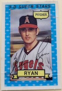 1974 Kellogg's 3-D Super Stars - Nolan Ryan - #8 California Angels (Cracks) - Picture 1 of 3