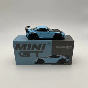 Mini GT Toyota GR86 Liberty Walk Baby Blue - Picture 1 of 5
