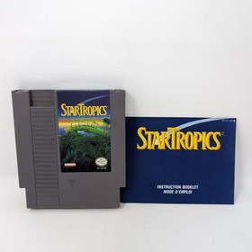 Startropics (Nintendo NES, 2000) Cart & Manual Only