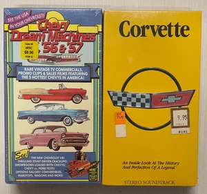 Factory Sealed Corvette & Chevy Dream Machines 56 57 & 57 VHS Simitar Video 1987 - Bild 1 von 5