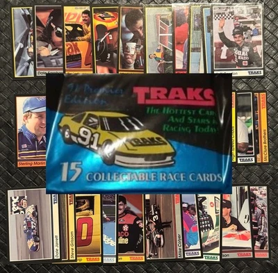 1991 Traks NASCAR Racing Trading Cards Complete Your Set U Pick Jeff Gordon READ - Image 1 of 2