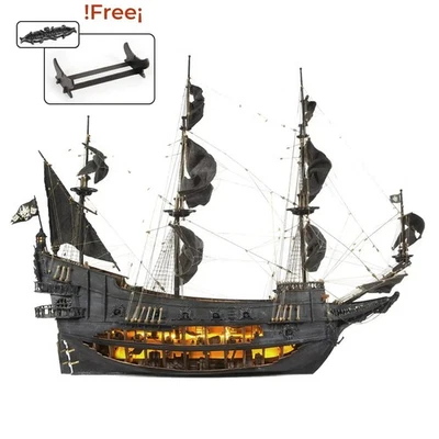 OcCre Fliegende Holländer – Geisterschiff Holzmodell 1/50 - Bild 1 von 4