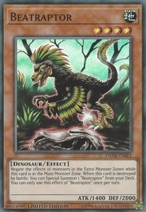 Yugioh - Beatraptor (Super Rare) (Limited Edition) - DANE-ENSE1 P - Foto 1 di 1