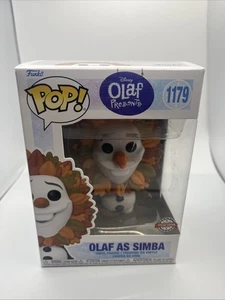 Funko Pop! Vinilo: Disney - Olaf - Caja dañada menor, nuevo #1179 - Imagen 1 de 4