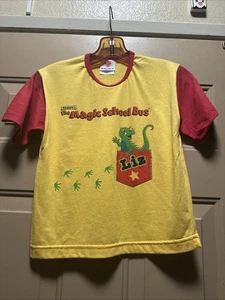￼Vintage Magic School Bus Kids Shirt Size 6x Lizzy - Picture 1 of 5