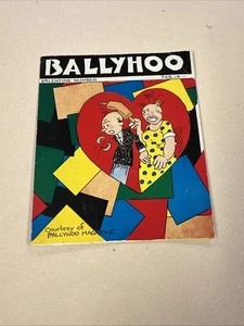 Tarjeta de San Valentín 1932 revista Ballyhoo Art Deco humor para hombres 14 de febrero de 1932 - Imagen 1 de 3