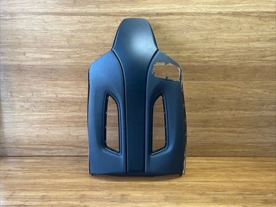 BMW M4 F82 2017-2021 asiento deportivo delantero derecho cubierta de panel de descanso negro OEM Foto 1 de 4