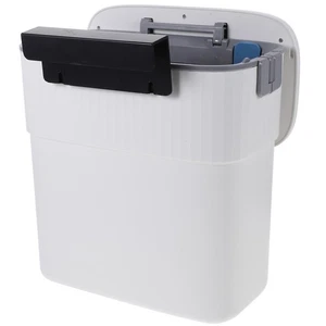  Wc Mülleimer Abfallbehälter Mit Deckel Kleine Mülldose Küchenmüll Kann - Bild 1 von 12