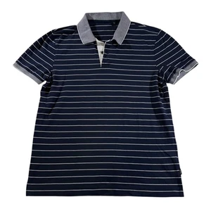 Hugo Boss Herren Polo gestreift Größe XL dunkelblau - Bild 1 von 7