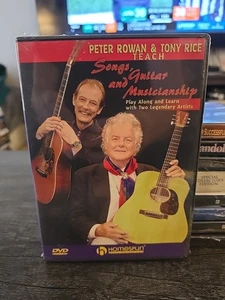 Peter Rowan & Tony Rice Teach Songs, Guitar & Musicianship (NEW DVD) w/booklet - Picture 1 of 5