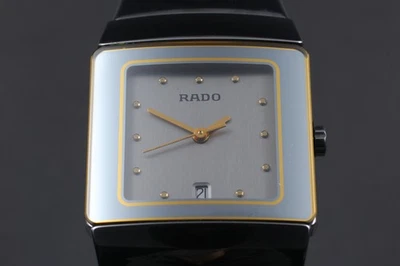 [近乎完好]Rado Jubile Diastar 111.0333.3 Date陶瓷石英表女士腕表  — 第 1/4 张图片