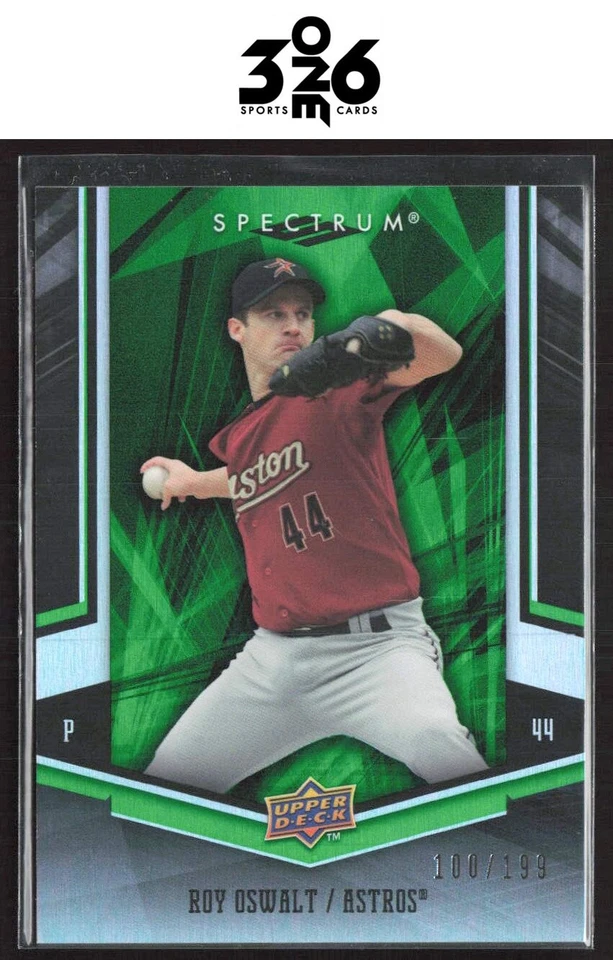 Roy Oswalt 2008 Upper Deck Spectrum Green #41 #/199 - Image 1 of 2