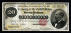 1882 $20 LARGE Size VF+ Historic GOLD CERTIFICATE!