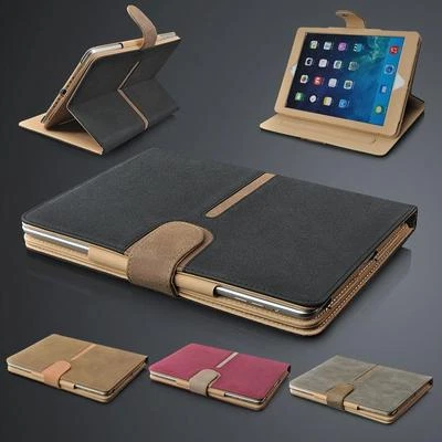  SELECTTECH Soft Suede Rotating Smart Case Sleep/Wake Stand for APPLE iPad 2,3,4 - Image 1 of 4