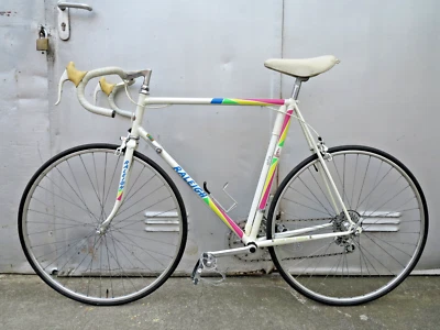 1985's RALEIGH CRITERIUM REYNOLDS 500 RENNRAD FAHRRAD BIKE VELO COURSE WEIß RH59 - Bild 1 von 4