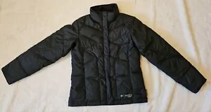 Columbia Sportswear Full Zip Black Puffer Jacket Women's Size Small Downfilled - Picture 1 of 9