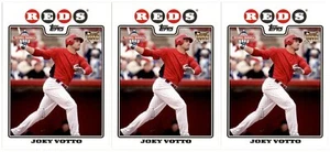 (3) 2008 Topps National Baseball Card Day #7 Joey Votto Card Lot - Picture 1 of 1