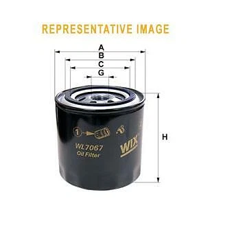 Filtro de aceite WIX   - Imagen 1 de 1
