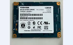 Toshiba THNSNC128GMLJ 128GB SSD For APPLE MACBOOK AIR 2008 Later A1304 Laptop - Picture 1 of 10