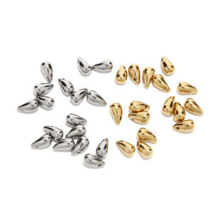 20pcs Stainless Steel Solid Drop Charm Pendant for DIY Earrings Necklace Making
