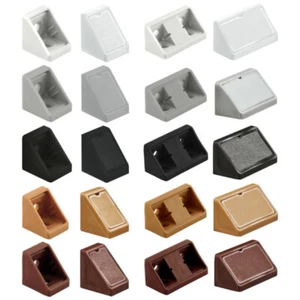 4x Plastic corner connecting bracket shelving fixing support angle bracket - Picture 1 of 3